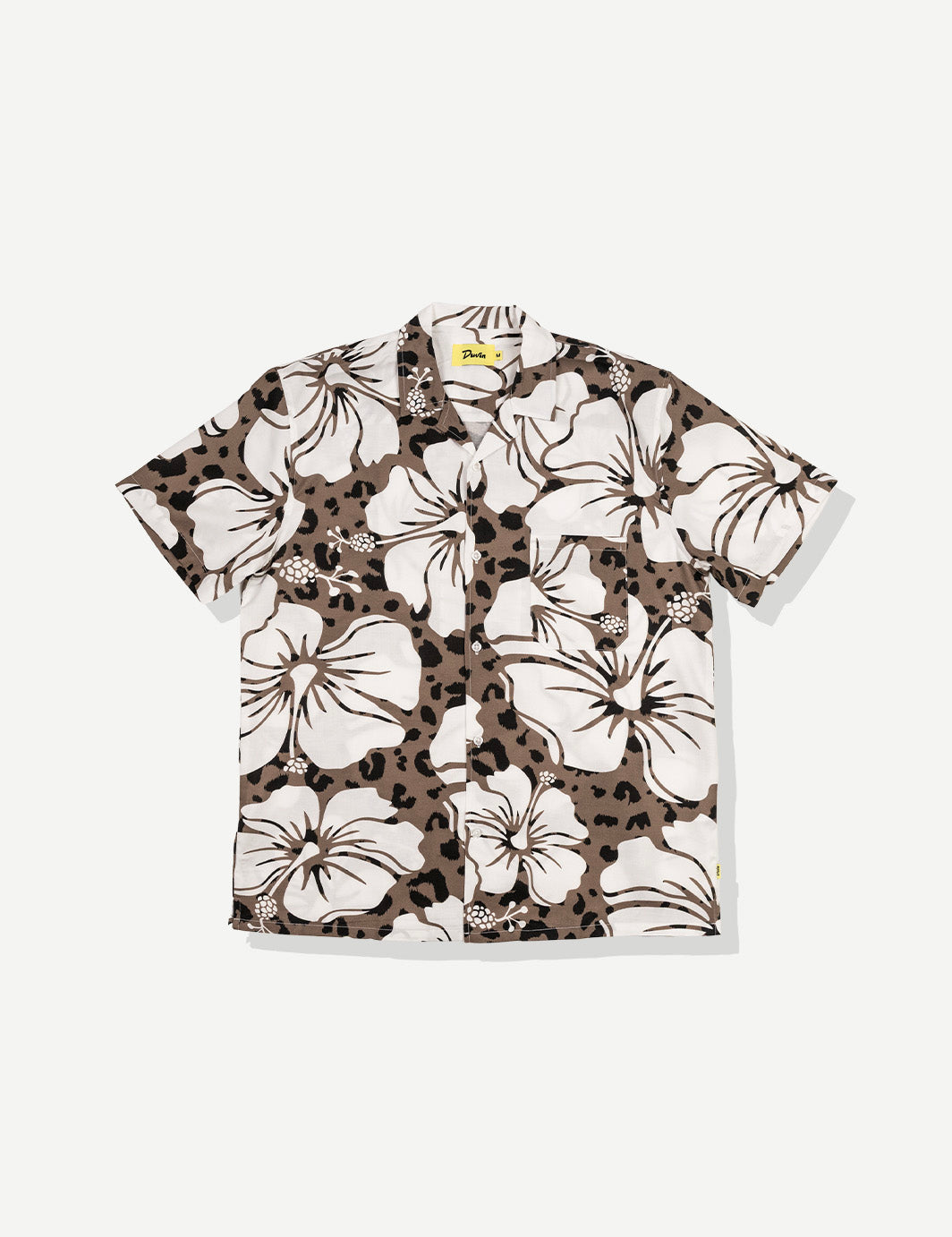 Hibiscus Leopard Buttonup