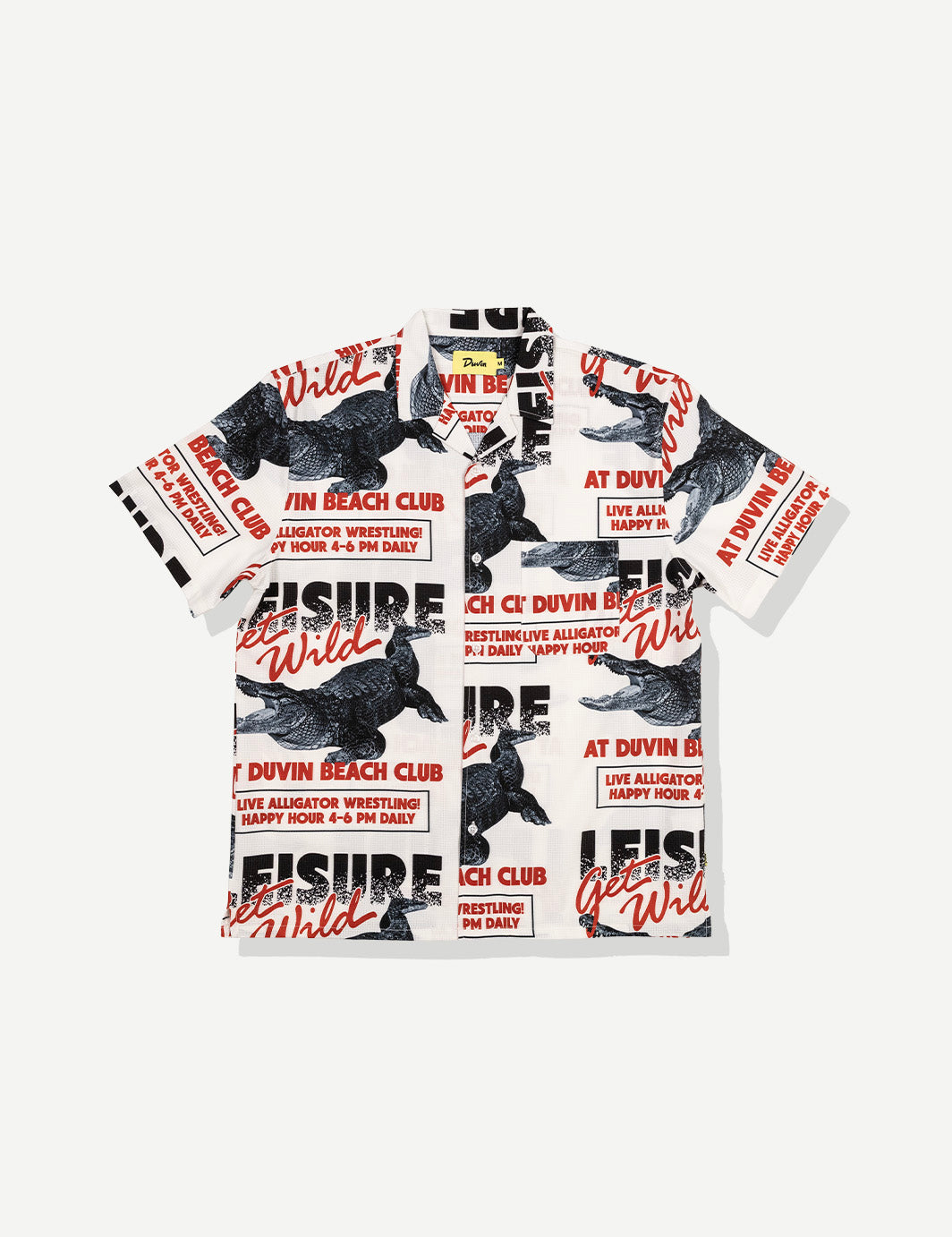 Get Wild Leisure Stretch Buttonup