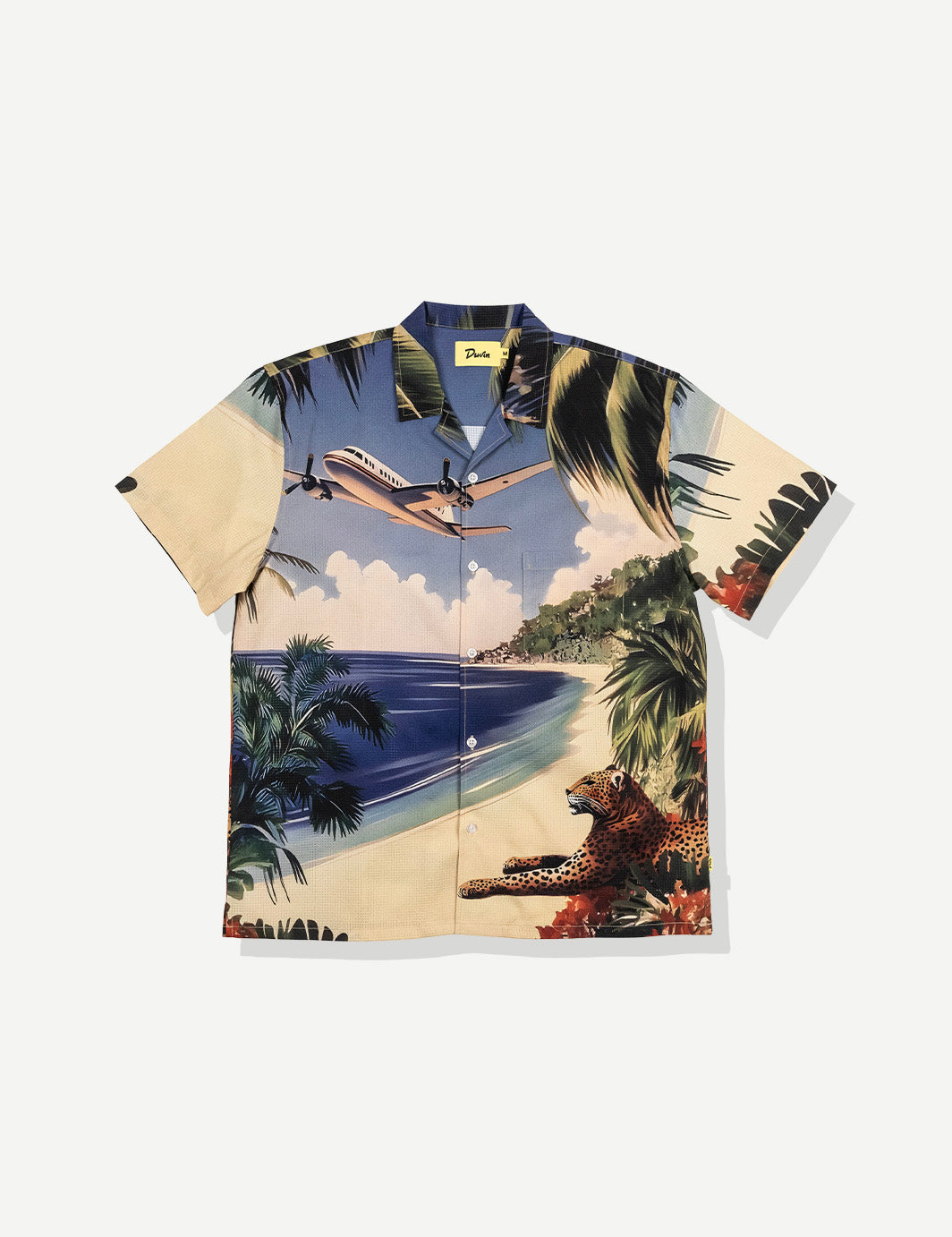 Beach Landing Leisure Stretch Buttonup