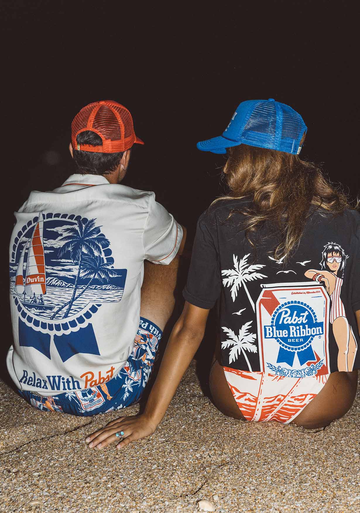 PBR x Duvin Sailing Retro Buttonup