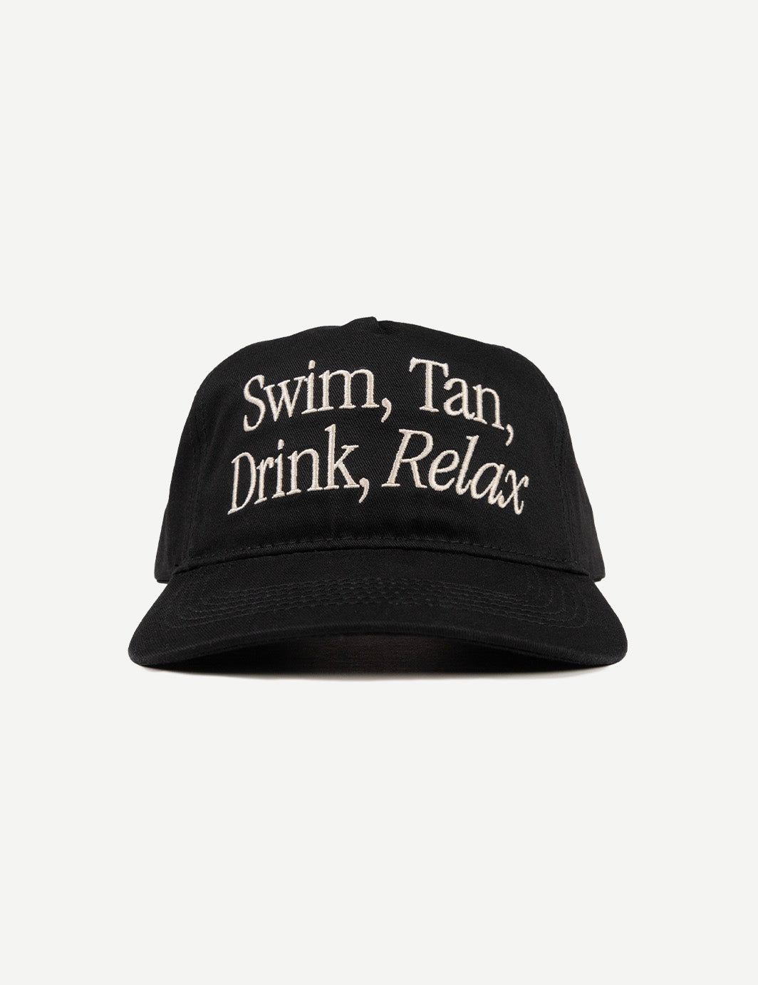 Swim Tan Relax Hat - Black