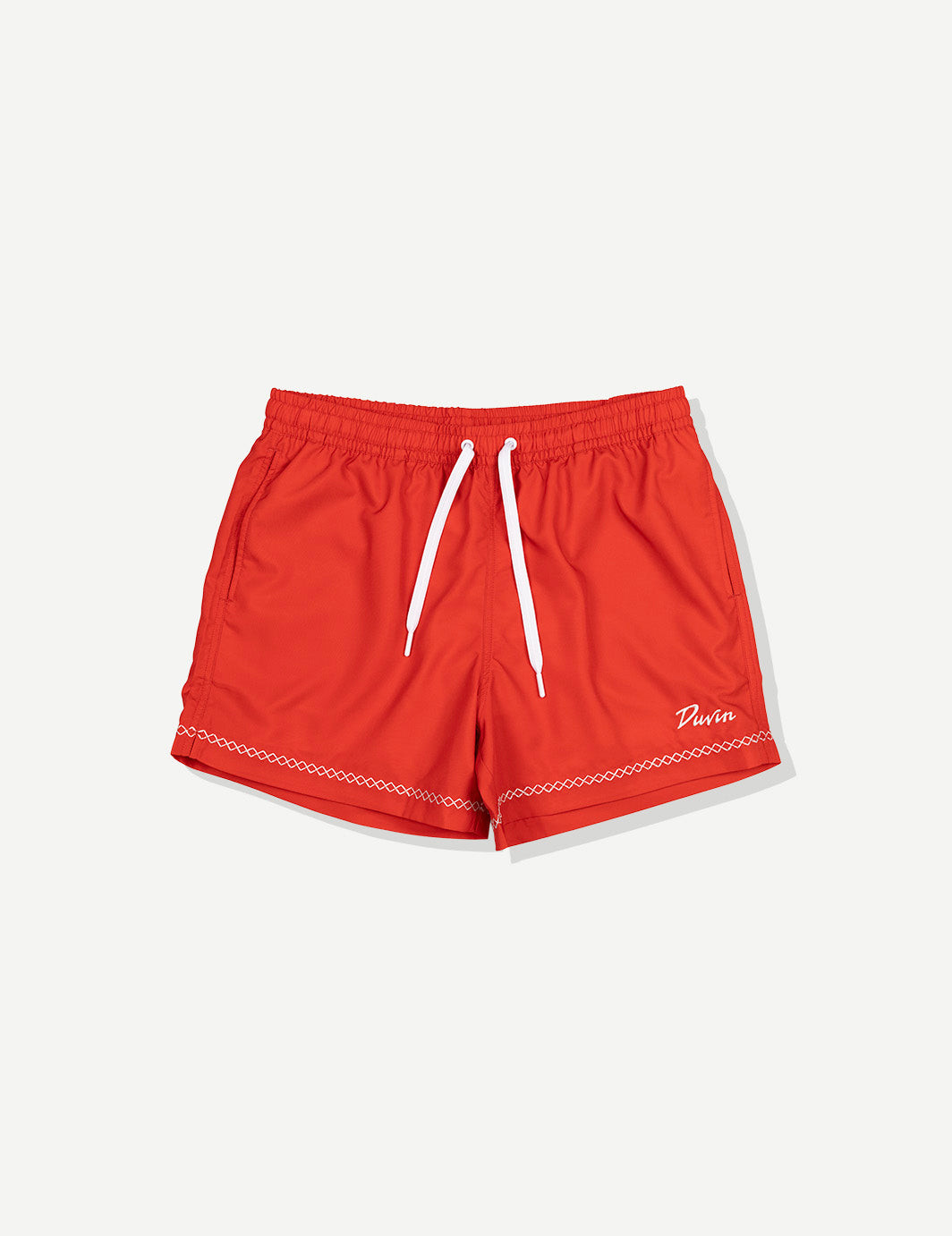 Stitch Swim Short - Red