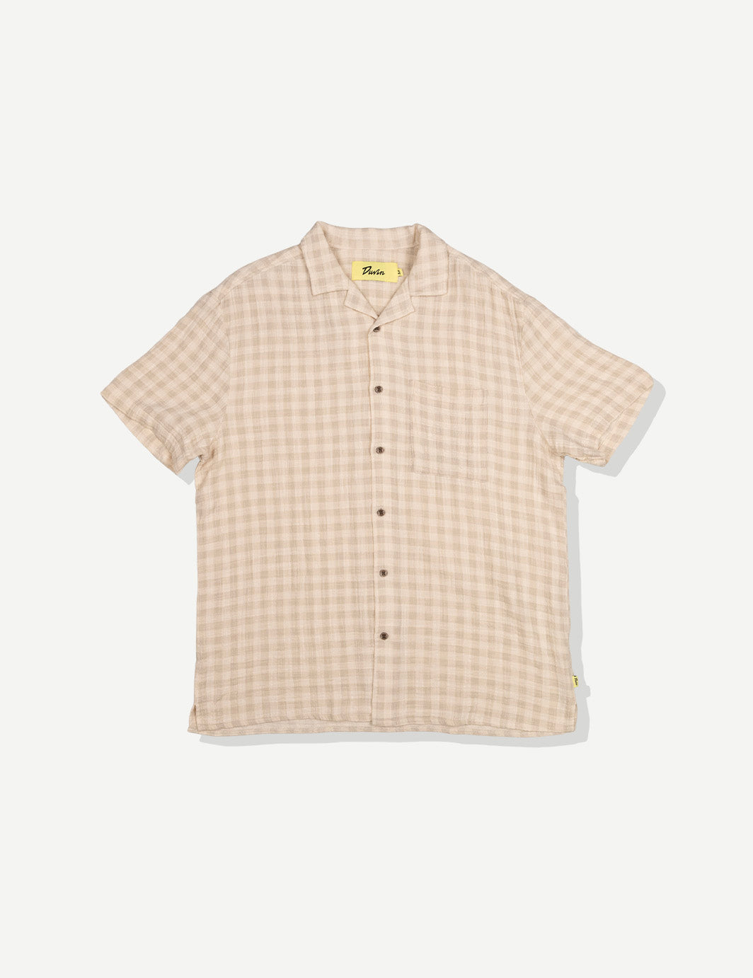 Textured Cotton Buttonup - Antique