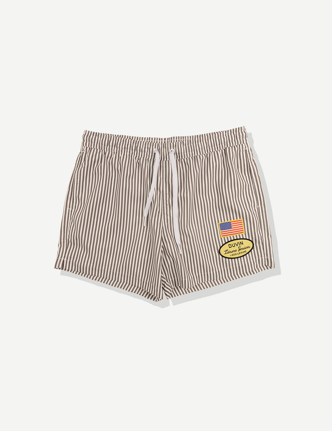 Worker Swim Short - Brown