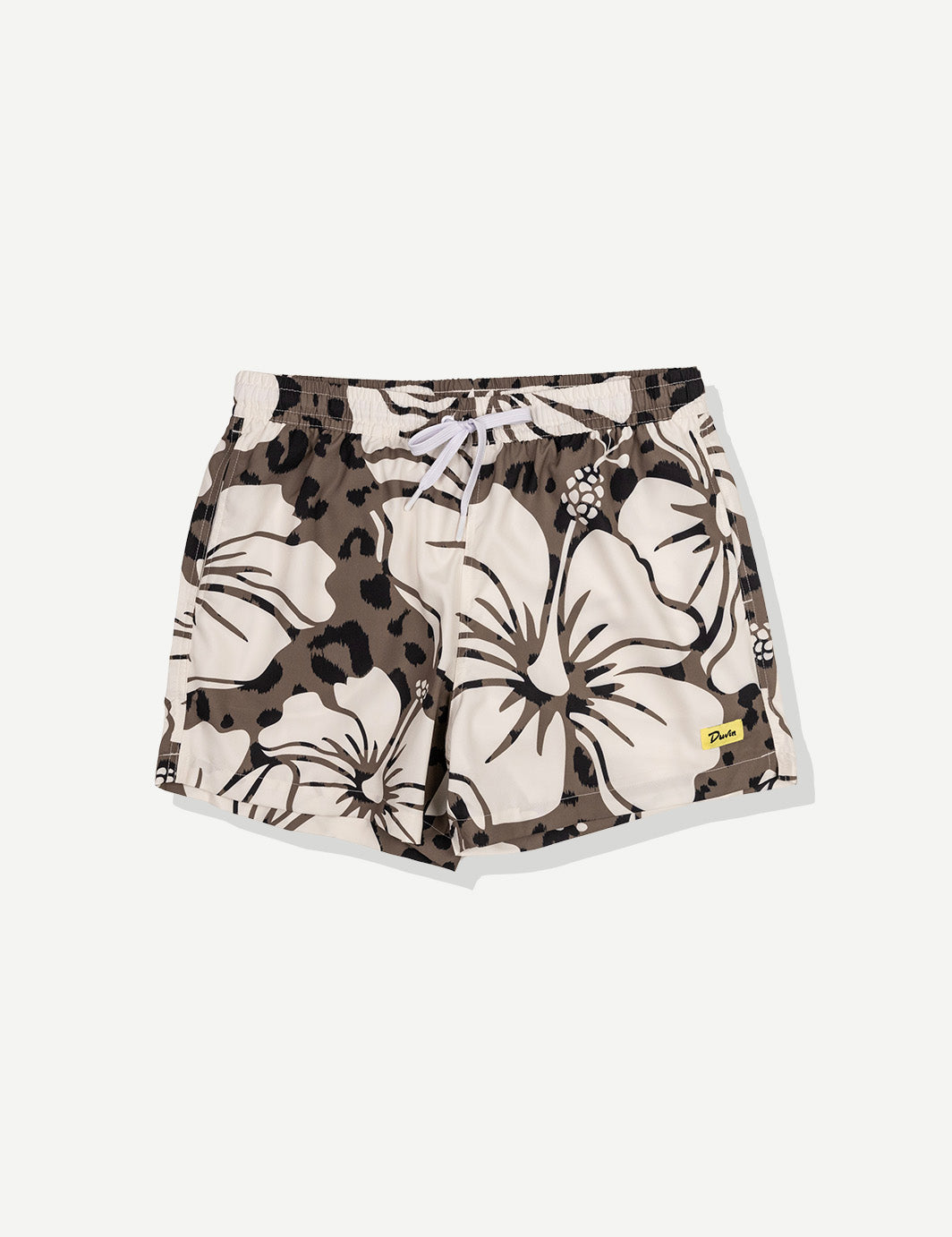 Hibiscus Leopard Swim Short
