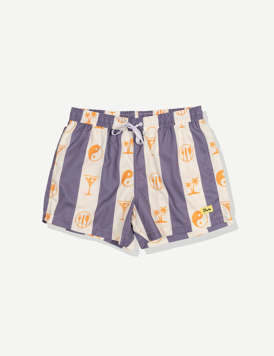 Yin Yang Swim Short - Blue