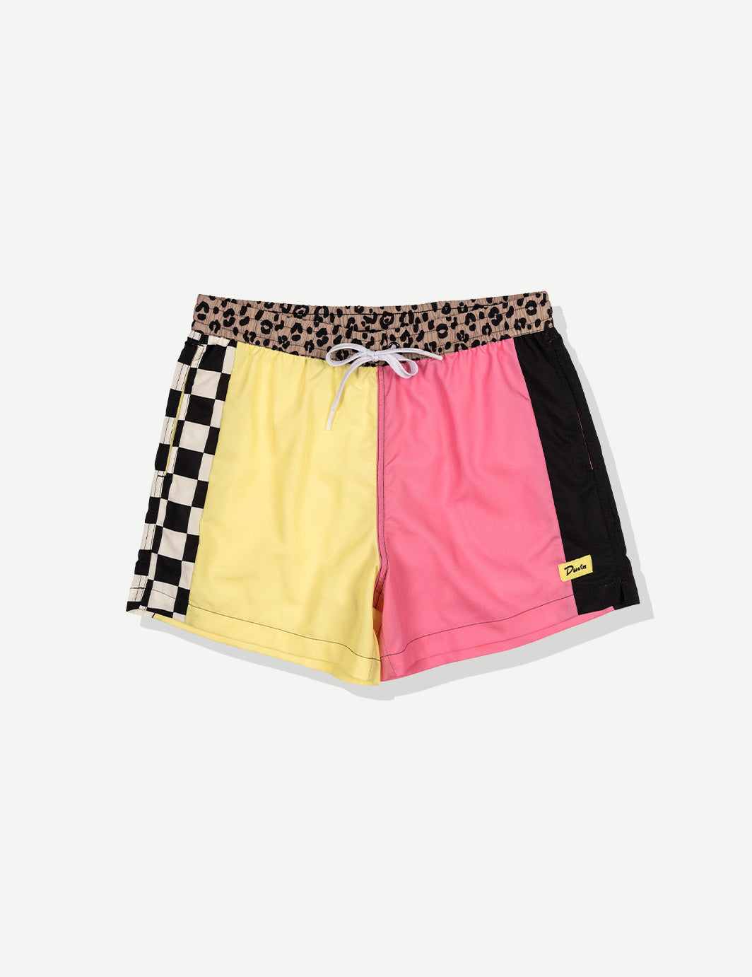 Leopard Waist Swim Short