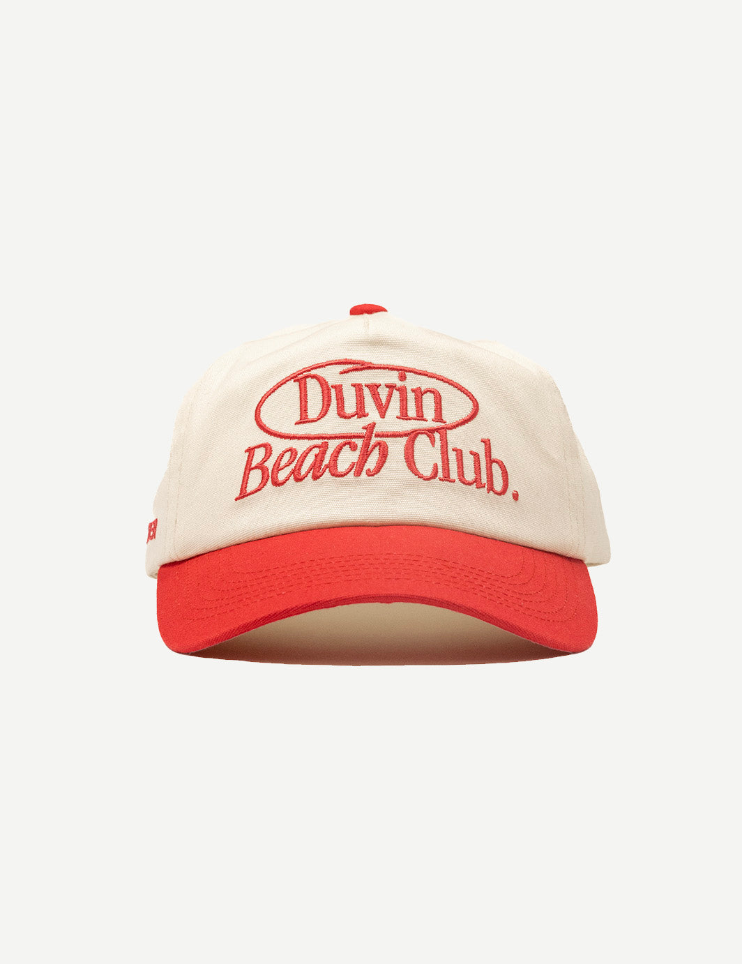 Duvin Beach Club Hat - Red 2.0