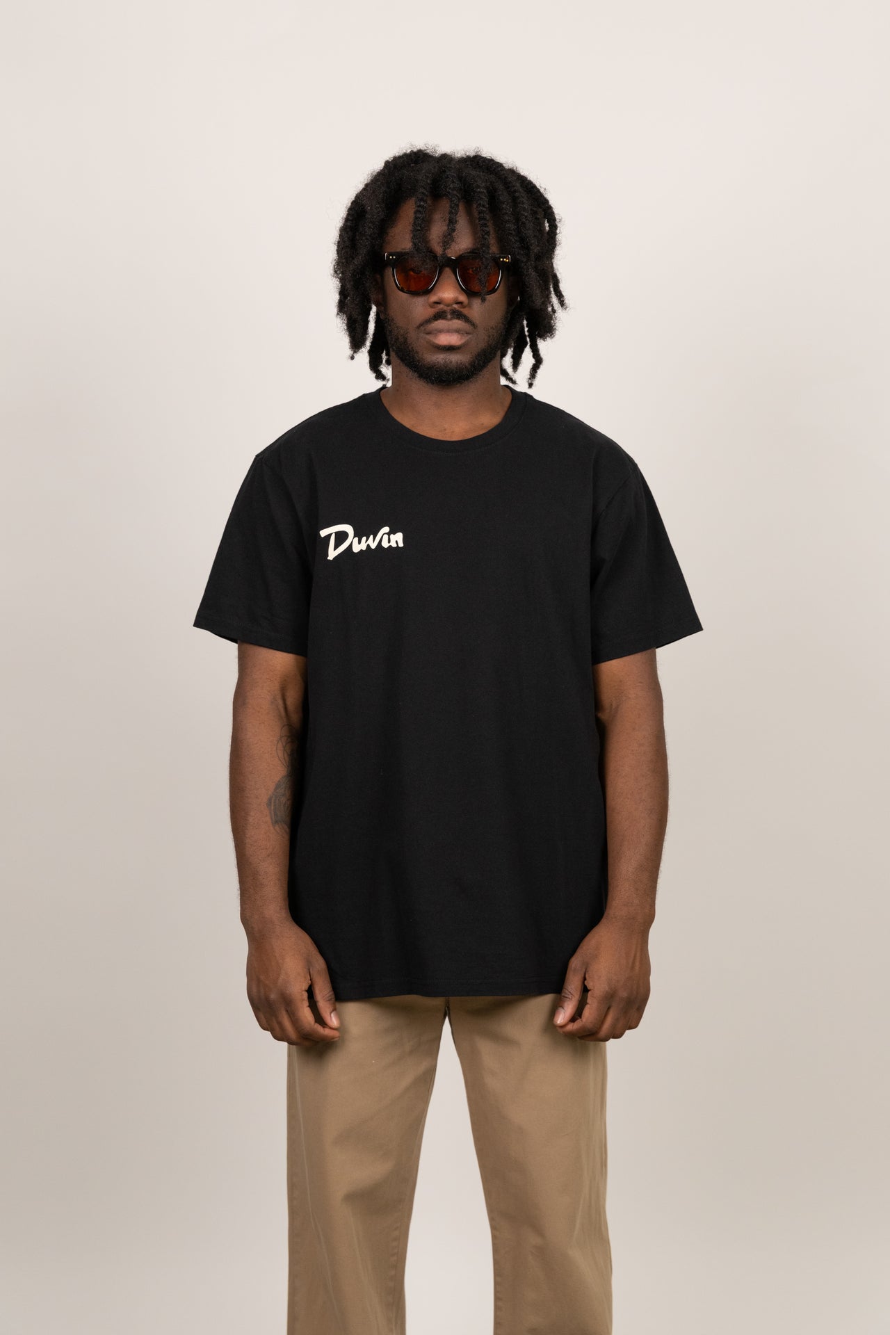 Shark Attack Leisure Tee - Black