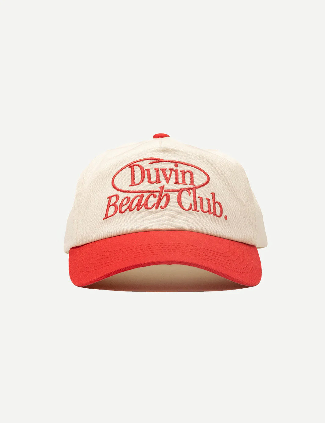 Duvin Beach Club Hat - Red 2.0