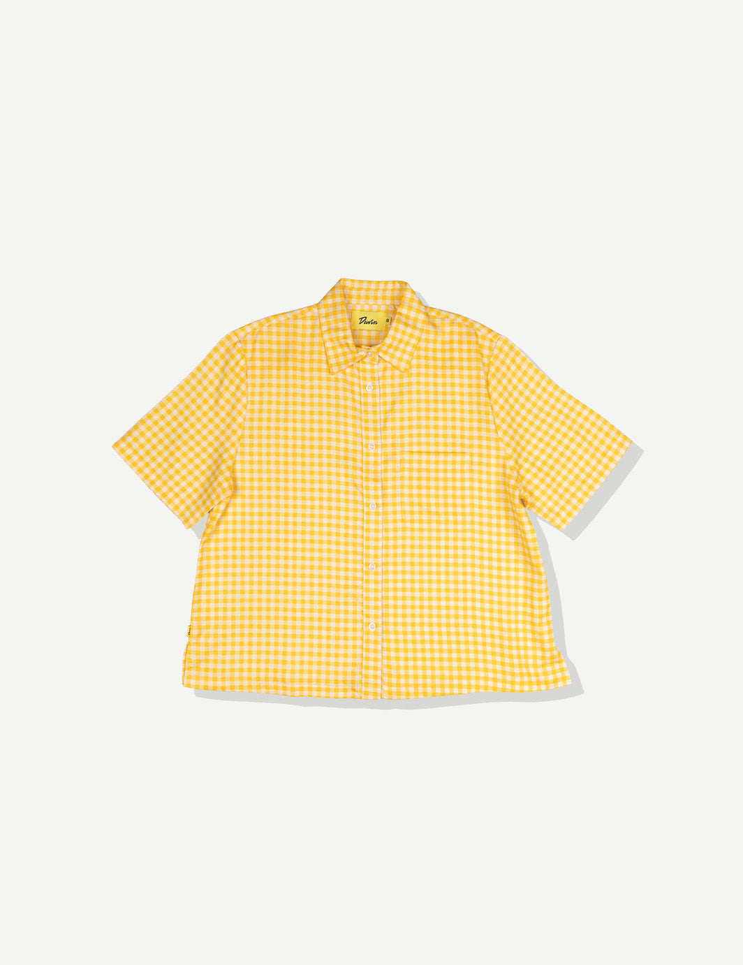 Picnic Crop Buttonup - Yellow