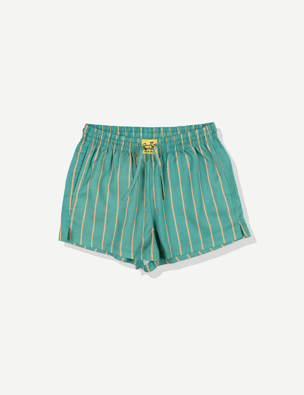 Pinstripe Short - Teal