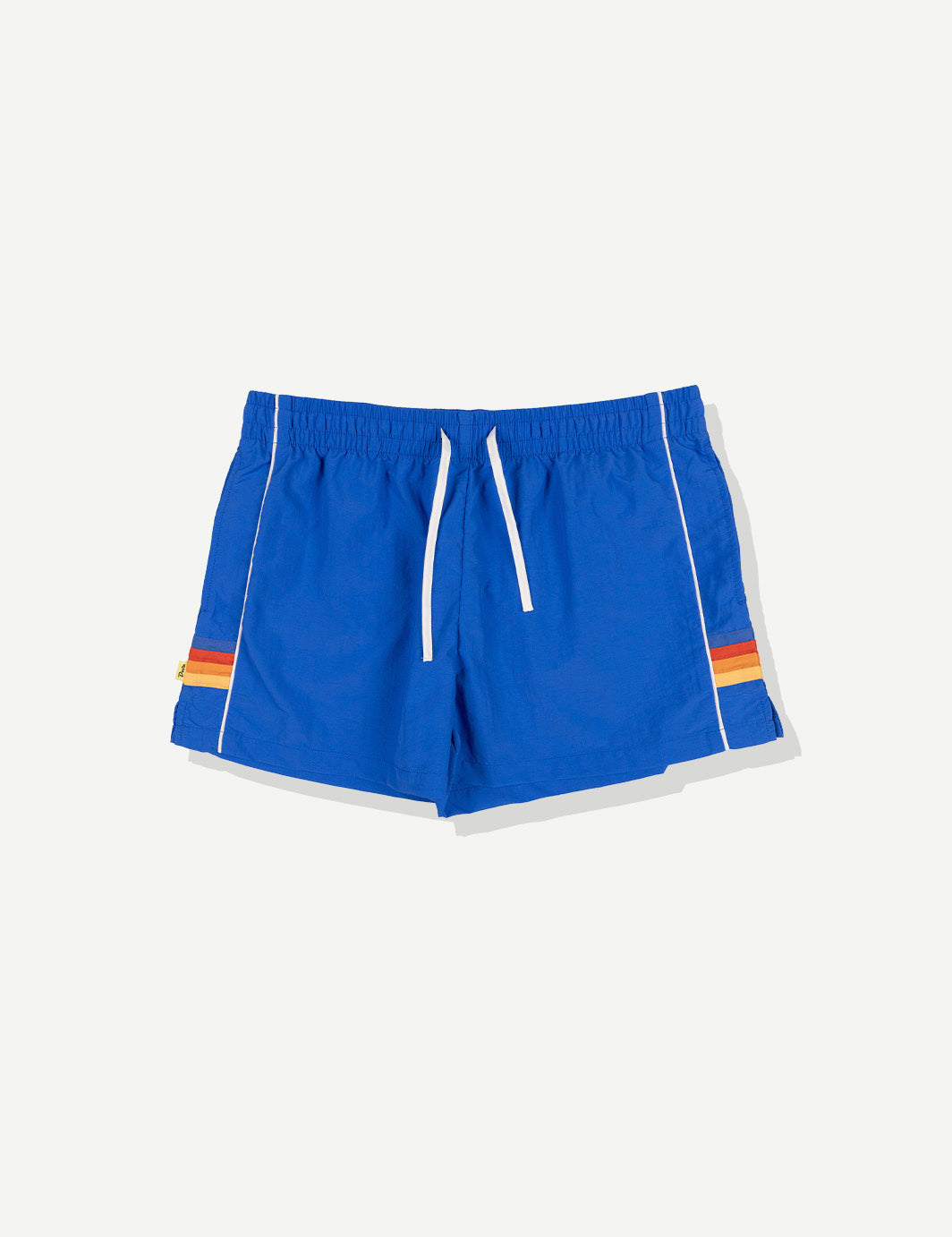 Women's Side Nylon Short - Blue