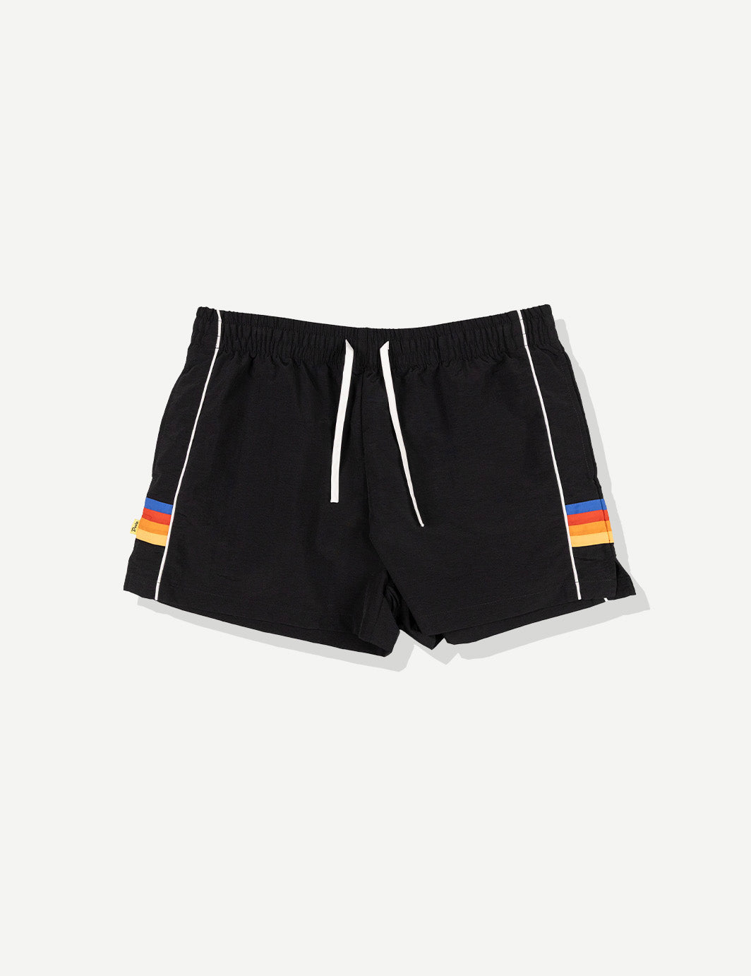 Women's Side Nylon Short - Black