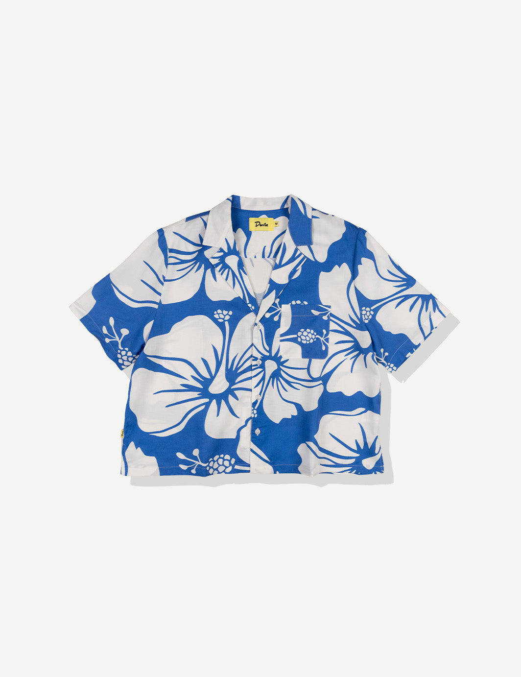 Paradise Crop Buttonup - Blue 2.0