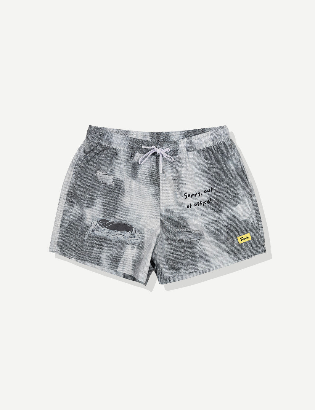 Jean Swim Short - Black