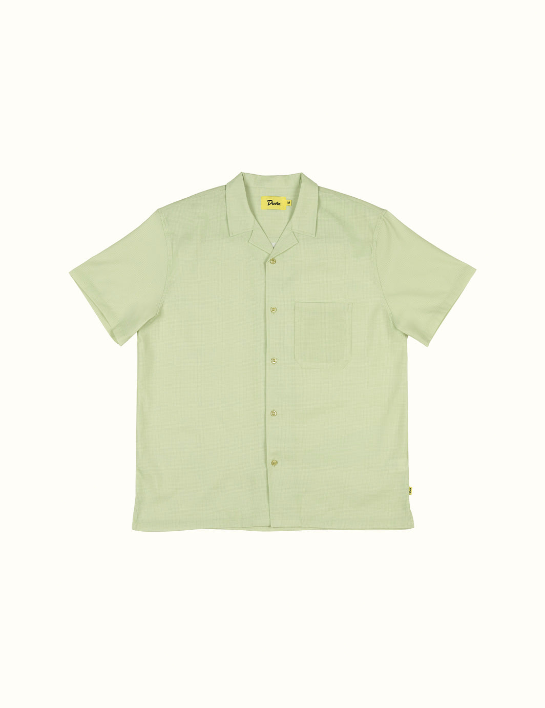 Basics Leisure Stretch Buttonup Lime