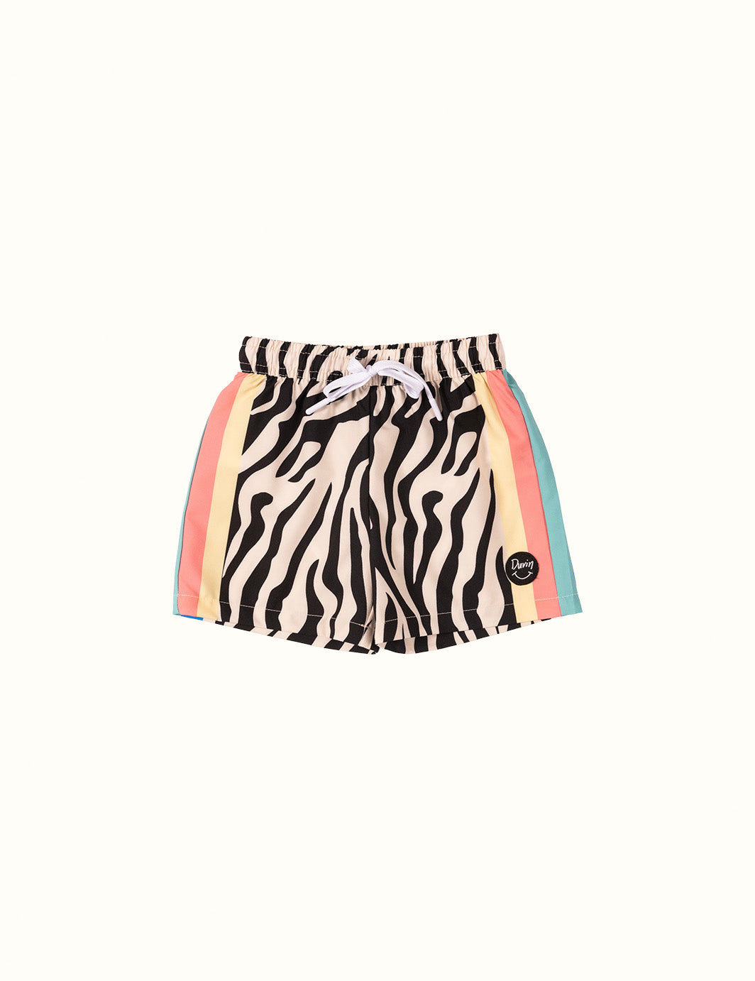 Zebra Disco Swim Short - Boys
