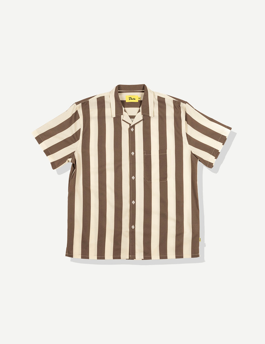 Travel Stretch Buttonup Brown