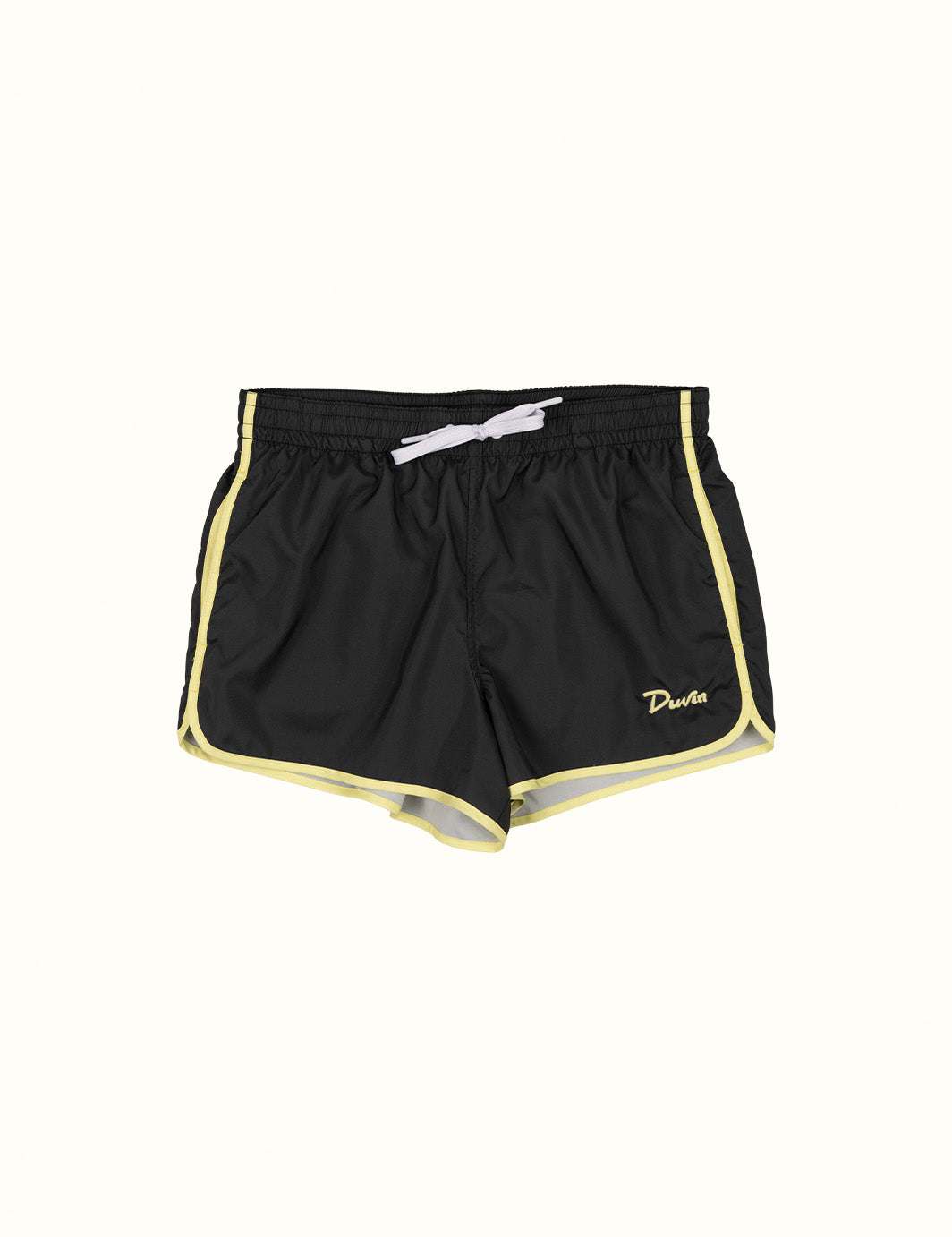 Poolside Tanning Swim - Black / Yellow