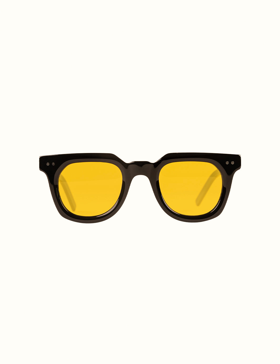 Leisure Unisex Sunglasses - Black / Yellow