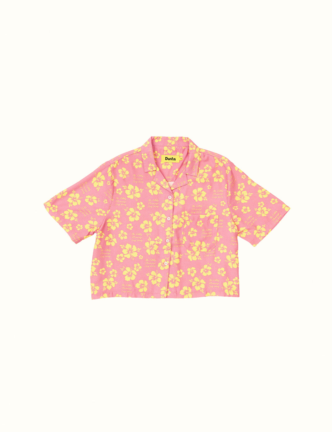 Tropical Oasis Crop Buttonup