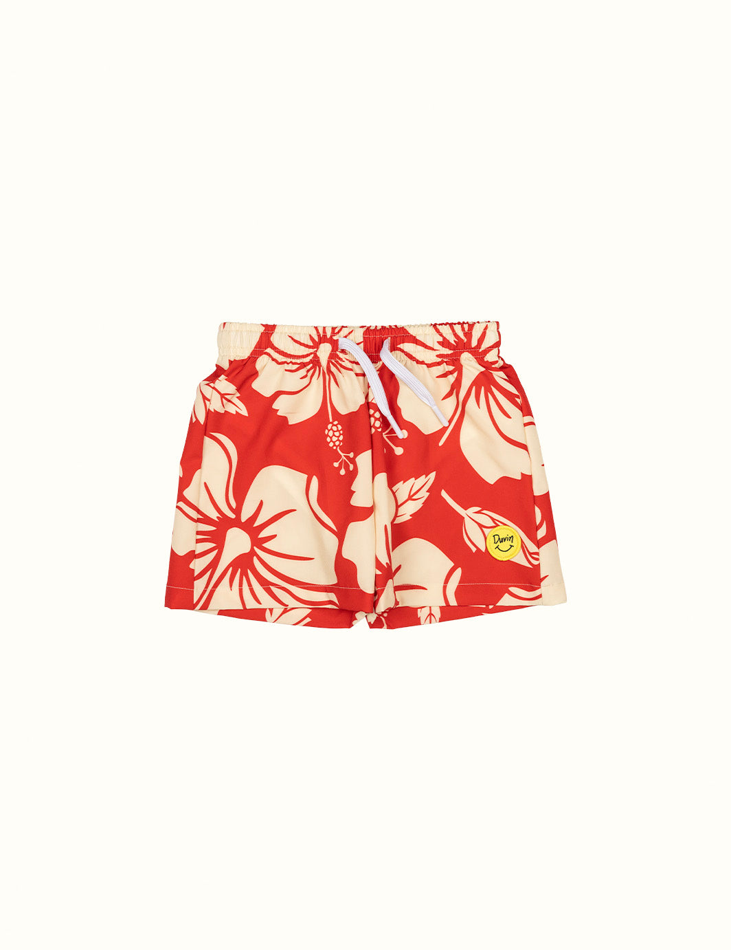 Trouble In Paradise Swim Short Red - Boys