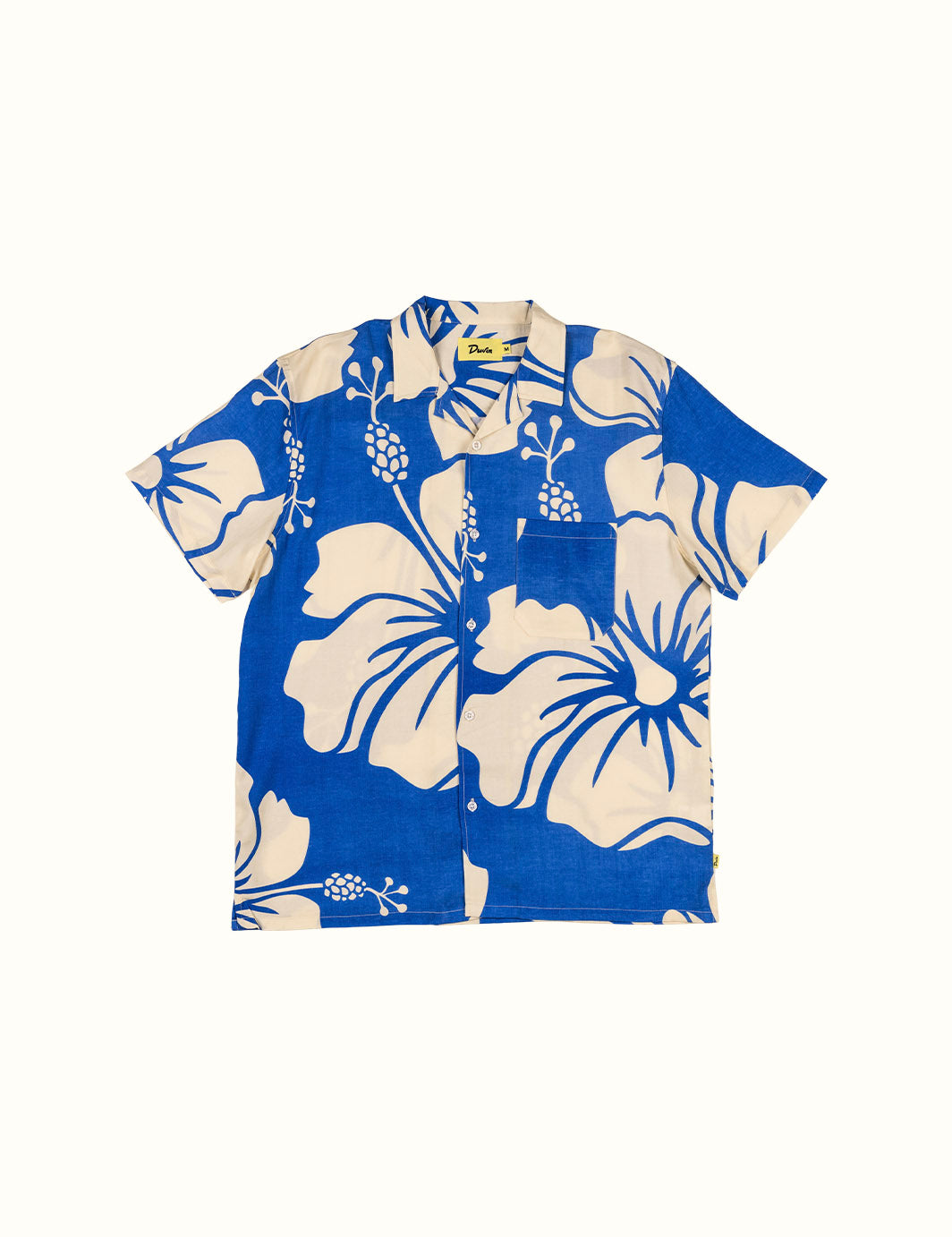 Trouble In Paradise Buttonup Blue