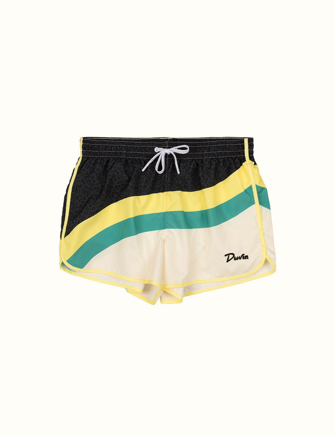 Wavy Tanning Swim - Black