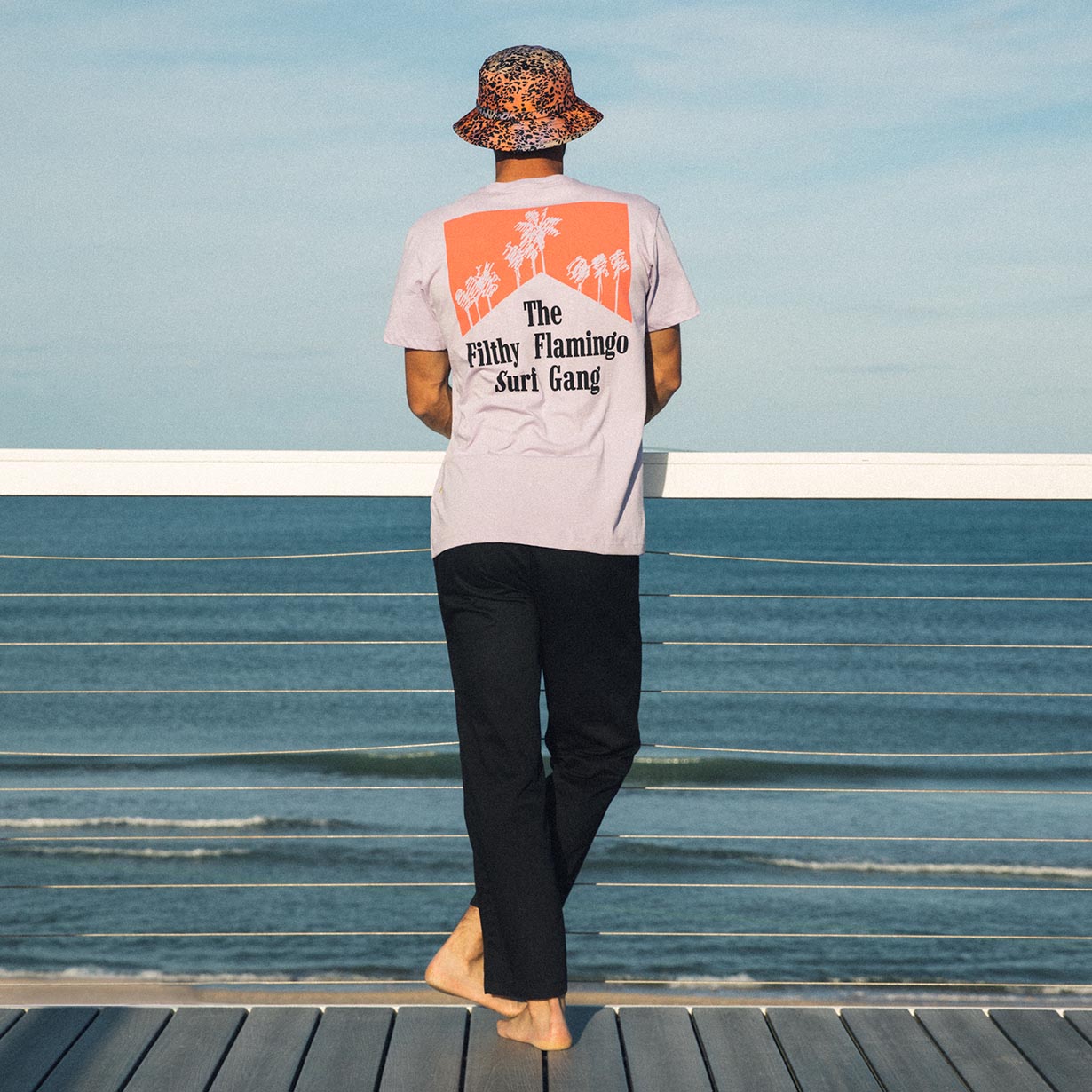 Filthy Palms Tee Purple