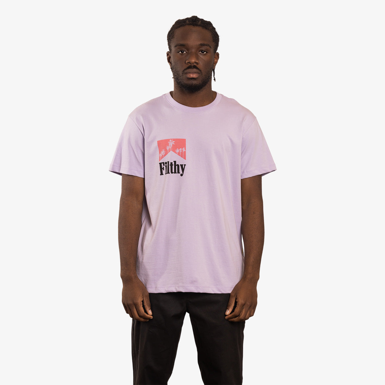 Filthy Palms Tee Purple