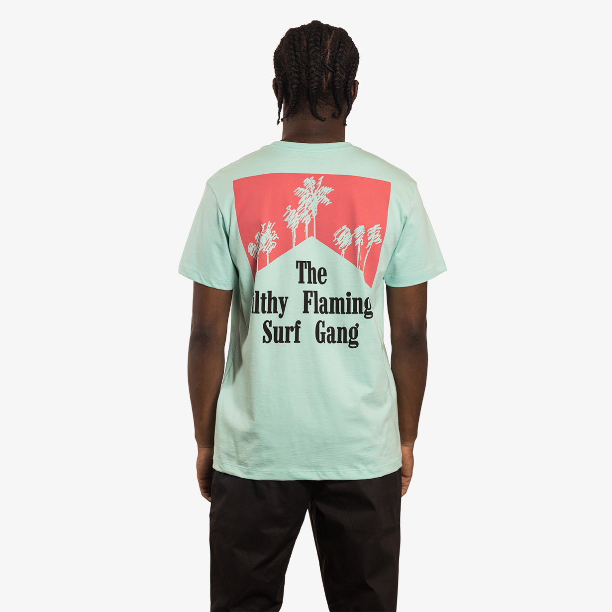 Filthy Palms Tee Teal