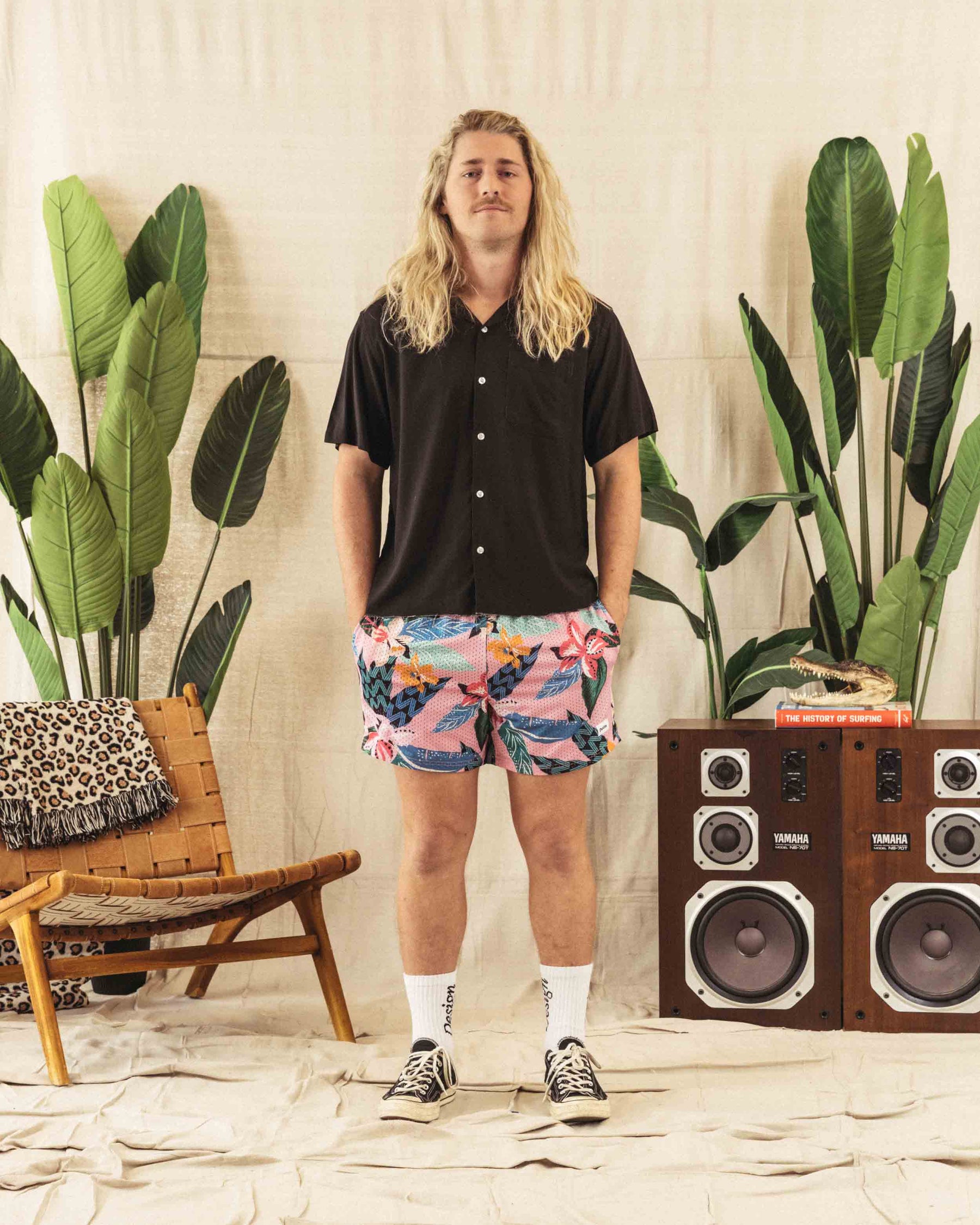 Happy Hour Mesh Lounge Short