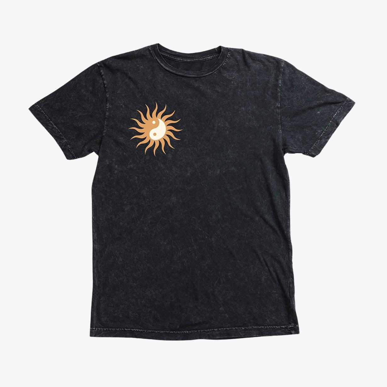 Sunny Day Tee - Acid Black