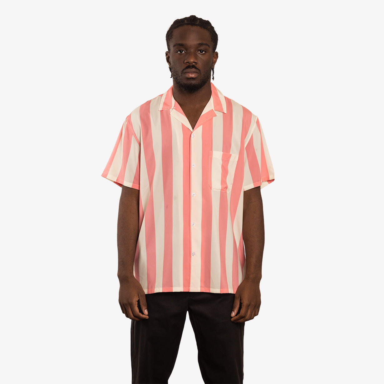 Traveler Buttonup Shirt Pink - Lightweight Stretch