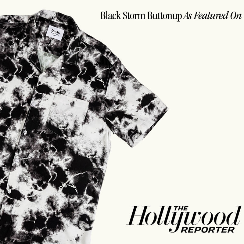Black Storm Buttonup as featured on the hollywood reporter