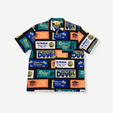 Bumper Sticker Stretch Cabana Shirt