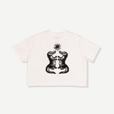 Gator Crop Tee - Antique