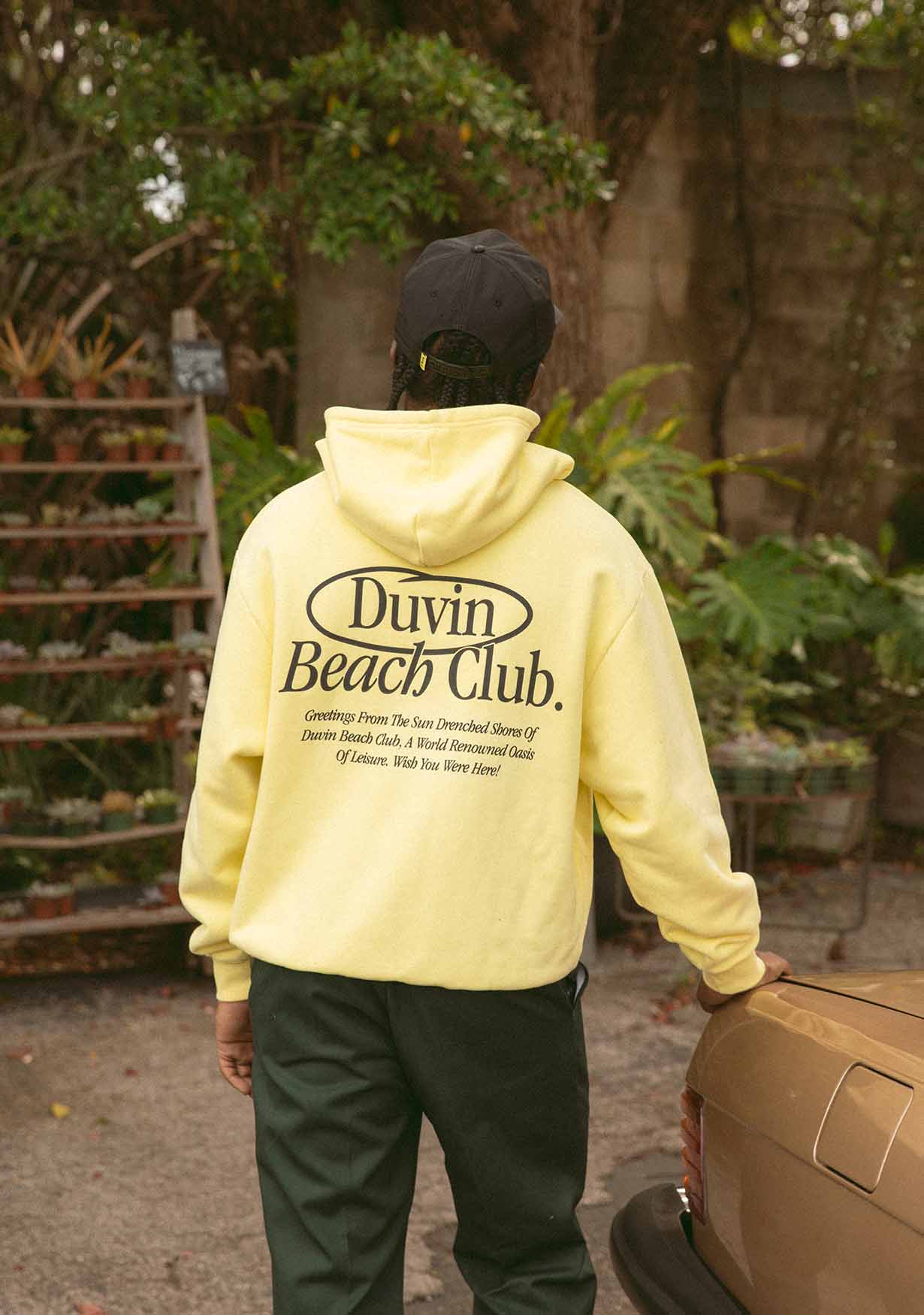 Yellow best sale beach hoodie