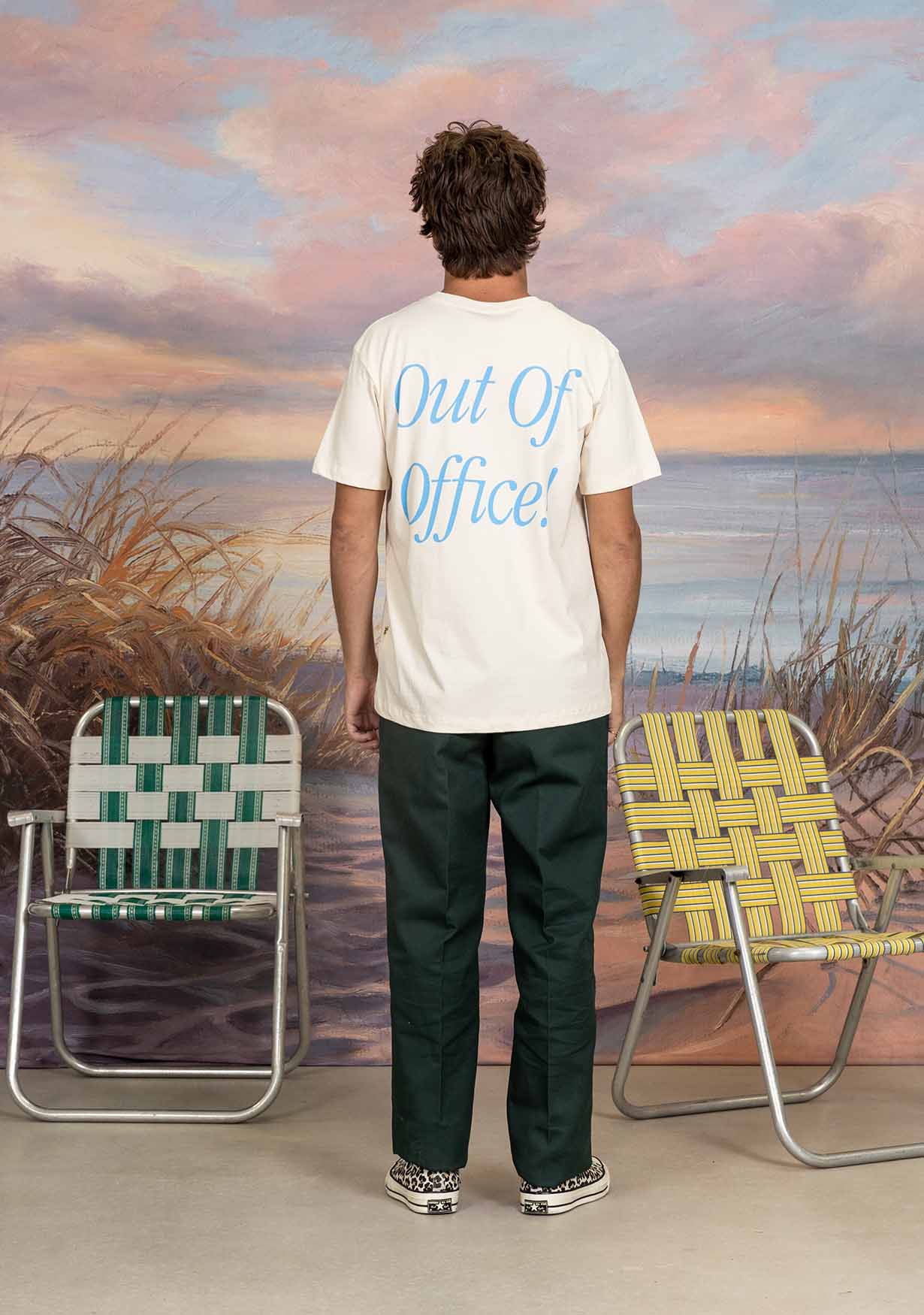 Sorry Out Of Office Tee - Antique