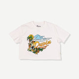 In Clouds Crop Tee