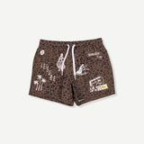 Club Swim Short - Leopard
