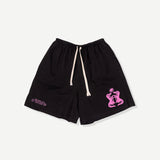 Womens Gator Cotton Short - Black