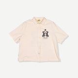 Gator Cotton Crop Cabana Shirt - Antique