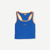 Staple Ribbed Tank - Blue
