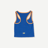 Staple Ribbed Tank - Blue