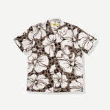 Hibiscus Leopard Buttonup