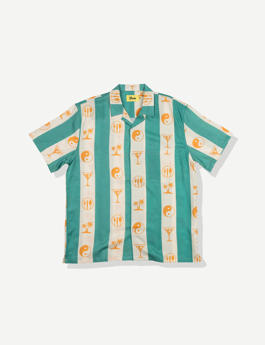 Yin Yang Buttonup - Marine