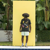 Beach Chairs Tee - Black