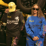 Beach Club Crew Fleece - Black